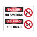 Danger No Smoking / Peligro No Fume Sign